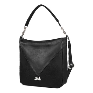 Zellia Fekete Műbőr Női Válltáska
