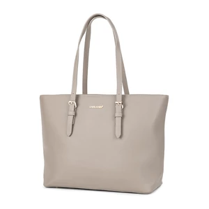 David Jones Sötétbézs Nagy Méretű Válltáska