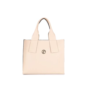 Prestige Sötét Bézs Női Műbőr Válltáska Neszesszerrel