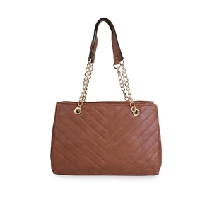 Barna Steppelt Műbőr Női Válltáska