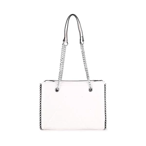 Monica&Co Fehér Gyöngyös Női Válltáska