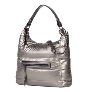 Bronz Színű Vízlepergető Női Válltáska