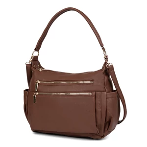 Barna Műbőr Női Válltáska