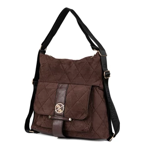 Kávébarna Művelúr Női Válltáska