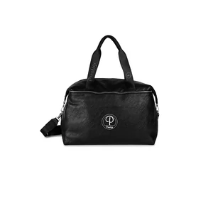 Prestige Fekete Műbőr Utazó és Sporttáska