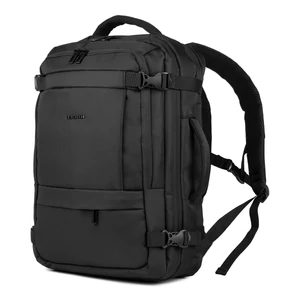 Peterson Fekete Hátizsák Laptoptartóval