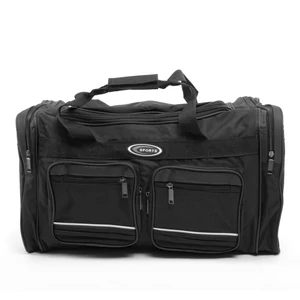 Fekete Poliészter Utazótáska Nagy