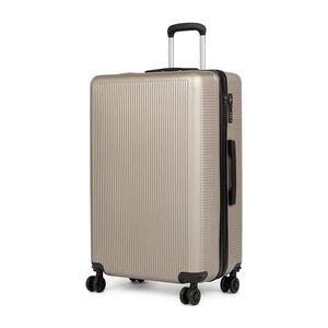 Arany Színű Nagy Méretű Csendes Négykerekű Bőrönd