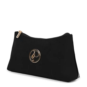 Prestige Fekete Műbőr Pénztárca és Neszesszer