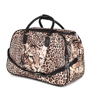 Ocelot Mintás Nagy Méretű Utazótáska