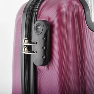 Kép 4/8 - Besty Bordó Wizzair ingyenes méretű kabinbőrönd