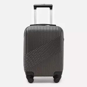Kép 1/7 - Kávé szinű Wizzair ingyenes méretű kabinbőrönd (40x30x20 cm)