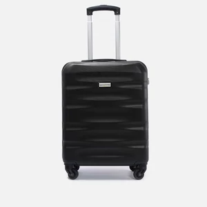 Kép 1/13 - Fekete .Ryanair Méretű Kabinbőrönd Biztonsági Zárral ( 55x40x20 cm)