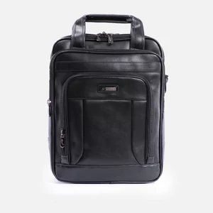 Kép 1/5 - Férfi Műbőr Laptop Hátizsák