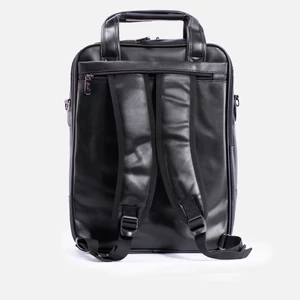 Kép 3/5 - Férfi Műbőr Laptop Hátizsák