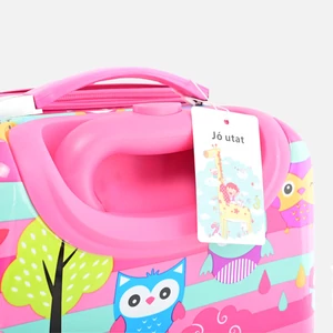 Kép 5/8 - Baglyos Gyerek Mini Bőrönd