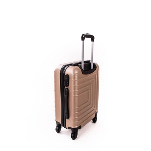Kép 3/8 - Ormi Wizzair, Ryanair Méretű Kabinbőrönd Arany 50*35*20cm