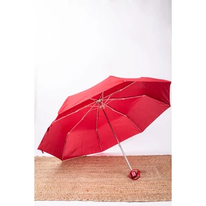 Kép 1/7 - Piros Összecsukható Esernyő, 96 cm Átmérővel