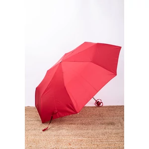 Kép 2/7 - Piros Összecsukható Esernyő, 96 cm Átmérővel