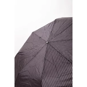 Kép 5/6 - Fekete-Fehér Csíkos Összecsukható Esernyő, 96 cm Átmérővel
