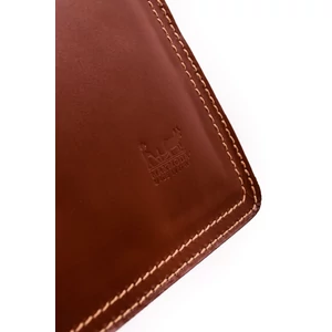 Kép 4/6 - Max Moda Elegáns Férfi Barna Színű Valódi Bőr Aktatáska