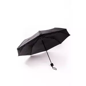 Kép 2/4 - Egyszerű Fekete Összecsukható Esernyő, 98 cm Átmérővel