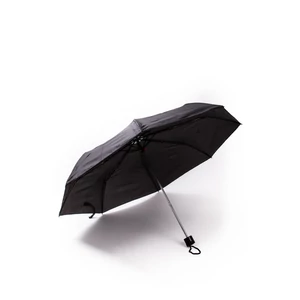 Kép 1/6 - Fekete Kis Méretű Összecsukható Manuális Esernyő, 95 cm Átmérővel
