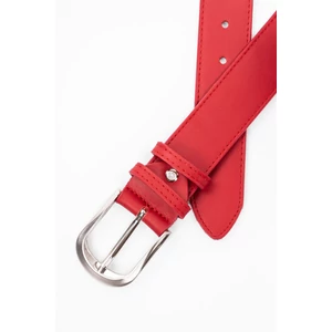 Kép 3/4 - Prestige piros női bőr öv 105cm