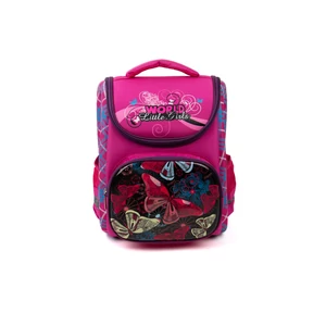 Kép 1/8 - Összecipzározható Pink Mintás Gyermek Hátizsák