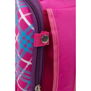 Kép 4/8 - Összecipzározható Pink Mintás Gyermek Hátizsák