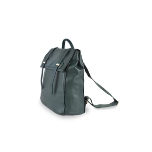 Kép 2/5 - Zöld Elegáns Patentos Divat Hátizsák