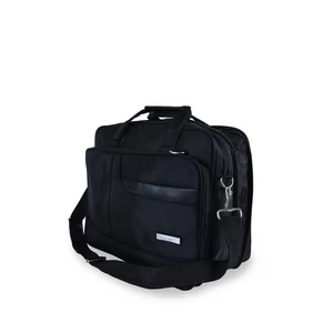 Kép 2/6 - ORMI Fekete Közepes Méretű Laptop Táska