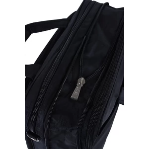 Kép 5/6 - ORMI Fekete Közepes Méretű Laptop Táska