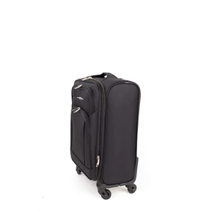 Kép 2/6 - Besty Kisméretű Fekete Színű Puha Falú Bőrönd