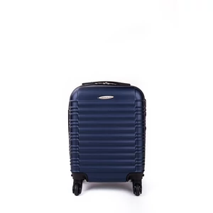 Kép 1/8 - LDV Sötétkék Wizzair Ingyenes Méretű Keményfalú Kabinbőrönd (40x30x20 cm)