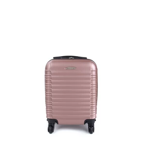 Kép 1/8 - LDV Rosegold Wizzair Ingyenes Méretű Keményfalú Kabinbőrönd (40x30x20 cm)