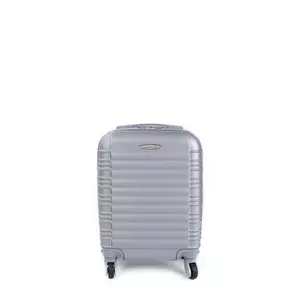 Kép 1/8 - LDV Ezüst Wizzair Ingyenes Méretű Keményfalú Kabinbőrönd (40x30x20 cm)