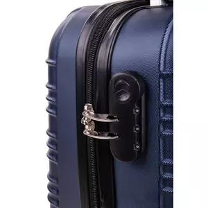 Kép 5/8 - LDV Sötétszürke Wizzair Ingyenes Méretű Keményfalú Kabinbőrönd (40x30x20 cm)