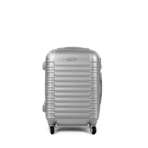 Kép 1/5 - LDV ezüst Wizzair, Ryanair Méretű KabinBőrönd (55*37*23cm)
