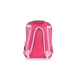 Kép 3/4 - Pink Dombornyomott Kislány És Kutya Mintás Hátizsák