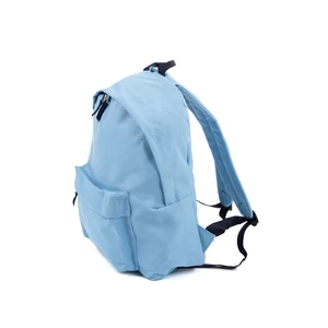 Kép 2/5 - Világoskék Nagyméretű Textil Divat Hátizsák