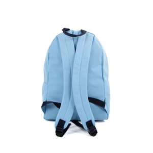 Kép 3/5 - Világoskék Nagyméretű Textil Divat Hátizsák