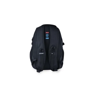 Kép 3/5 - Sötétkék-Fekete Nagyméretű Többrekeszes Hátizsák Laptoptartó Rekesszel