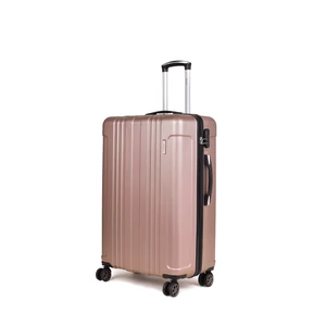 Kép 2/6 - Hachi Nagy Méretű Rosegold Kemény Falú Bőrönd