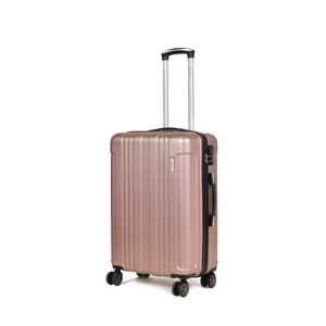 Kép 2/6 - Hachi Rosegold Keményfalú Közepes Méretű Bőrönd