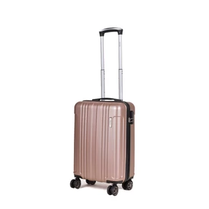 Kép 2/6 - Hachi Kis Méretű Rosegold Kemény Falú Bőrönd