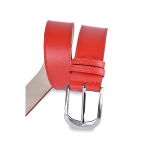 Kép 4/4 - Prestige piros női bőr öv 105cm