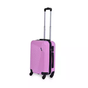 Kép 2/7 - LC Rózsaszín Kabin Méretű Kemény Bőrönd