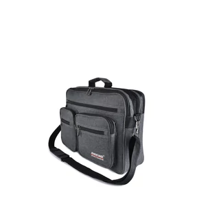 Kép 2/5 - Adventurer Szürke Színű Többrekeszes Laptoptáska 