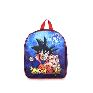 Kép 1/4 - Dragon Ball Mintájú Kék-Piros Gyerek Hátizsák